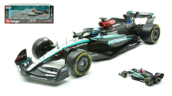 Immagine di MERCEDES F1W15 GEORGE RUSSEL 2024 BRITISH GP LIVERY 1:24
