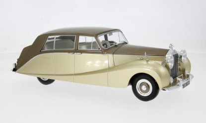 Immagine di ROLLS ROYCE SILVER WRAITH EMPRESS BY HOOPER 1956 BROWN/GOLD 1:18