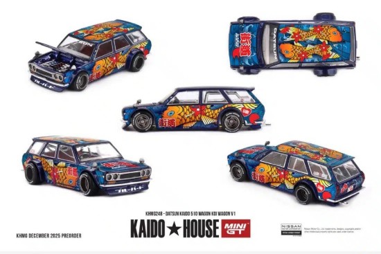 Immagine di DATSUN 510 WAGON KOI V1 1969 1:64
