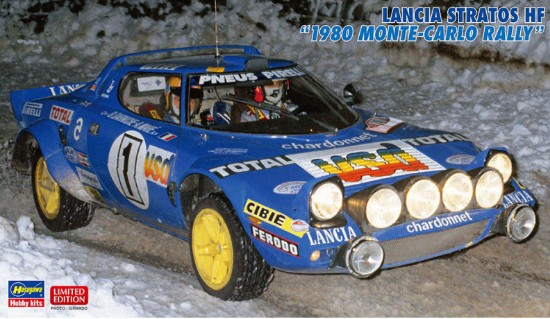 Immagine di LANCIA STRATOS HF 1980 MONTE CARLO RALLY KIT 1:24