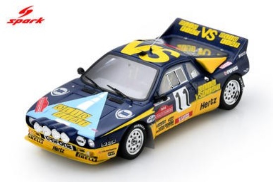 Immagine di LANCIA 037 Rally N°11 Rally Sanremo 1984
 F.Tabaton-L.Tedeschini 1:43