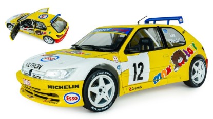 Immagine di PEUGEOT 306 MAXI N.12 RALLY DU CONDROZ 1997VANDEWAUVER-VANDERSCHUREN1:18