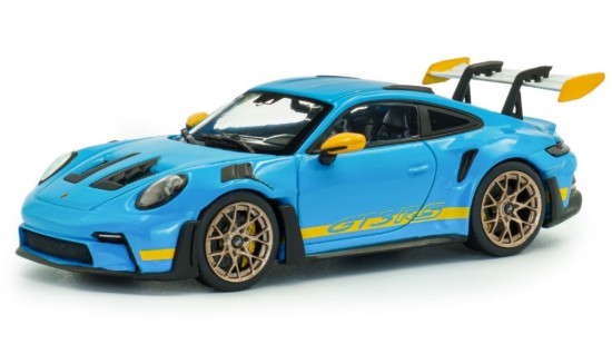 Immagine di PORSCHE 911 (992) GT3 RS TRIBUTE 24H DAYTONA 2003-2023 RIVIERA BLUE1:43