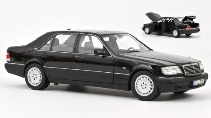 Immagine di MERCEDES S600 1997 BLACK METALLIC 1:18