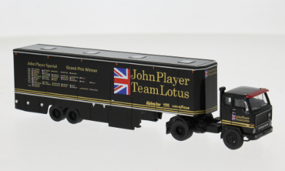 Immagine di VOLVO F 89 RENNTRANSPORT-SZ 1973 JOHN PLAYER TEAM LOTUS 1:87