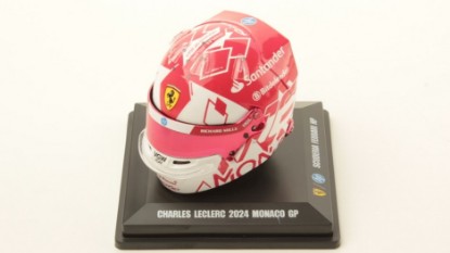 Immagine di HELMET CHARLES LECLERC TEAM FERRARI HP WINN.MONACO GP 2024 REPROD.1:5