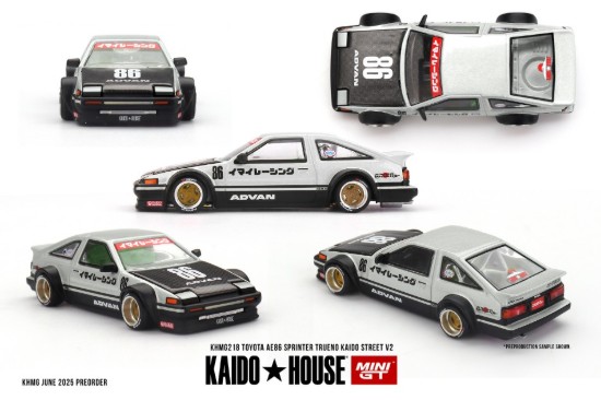 Immagine di TOYOTA AE86 SPRINTER
TRUENO KAIDO STREET V2 1983 1:64