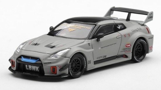 Immagine di NISSAN GTR R35 LBSUPER
SILHOUETTE GT-RR VER1 MATT GREY
2026 1:64