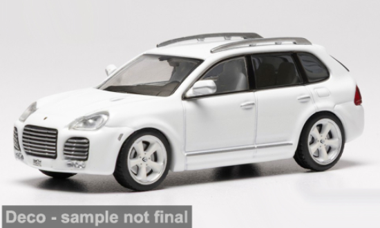 Immagine di PORSCHE CAYENNE TECHART 2003 WHITE 1:64