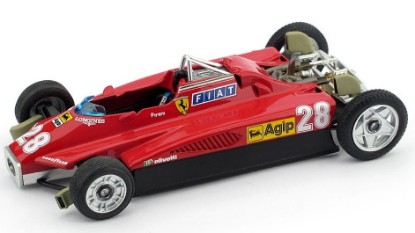 Immagine di FERRARI 126 C2 D.PIRONI 1982 N.28 S.MARINO VERS.TRASPARENTE 1:43