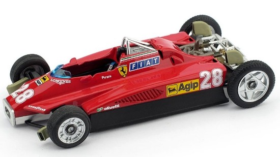 Immagine di FERRARI 126 C2 D.PIRONI 1982 N.28 S.MARINO VERS.TRASPARENTE 1:43
