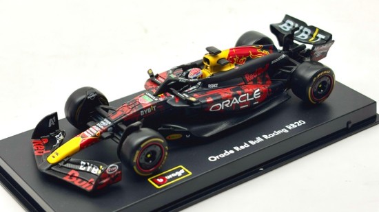 Immagine di RED BULL RB20 N.1 F1 SILVERSTONE GP 2024 MAX VERSTAPPEN SIGNATURE 1:43