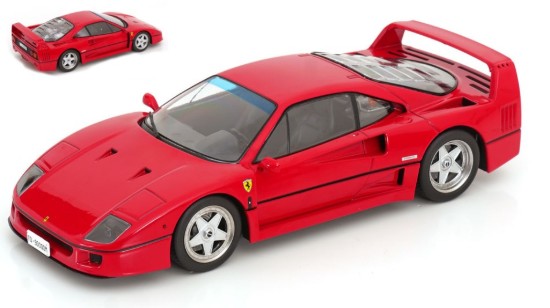 Immagine di FERRARI F40 PRIVATE CAR GIANNI AGNELLI 1987 RED 1:18