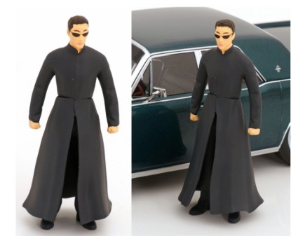 Immagine di FIGURINE NEO DELLA SAGA CINEMATOGRAFICA THE MATRIX 1:18